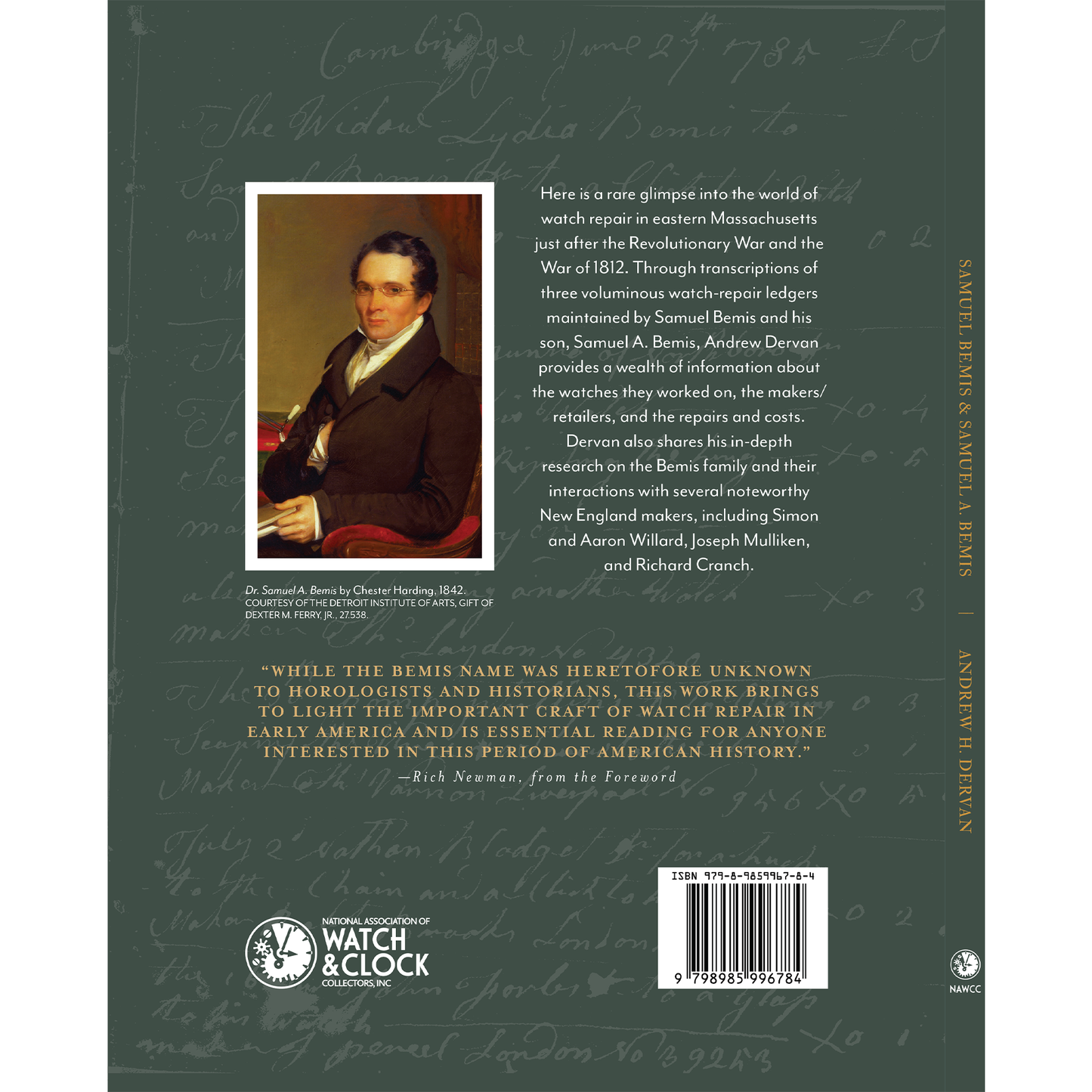 Samuel Bemis & Samuel A. Bemis: Father & Son Watchmakers in Post-Revolutionary War America